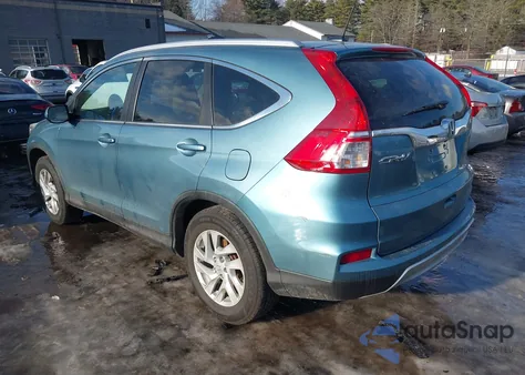 2015 Honda Cr-V Ex-L из США, поврежденный, VIN 5J6RM4H74FL087925